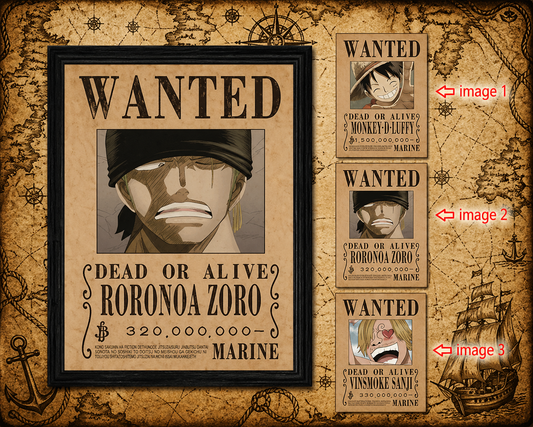 Wanted PirateVault Poster